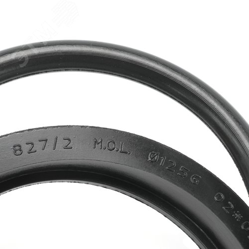 Комплект 125 мм уплотнений из вулканизированной резины - фото 3