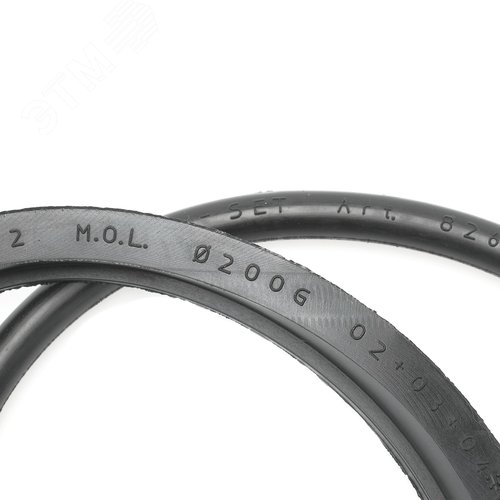 Манжета 200 мм двойная, переходная на чугунную трубу, для наружной канализации - фото 2