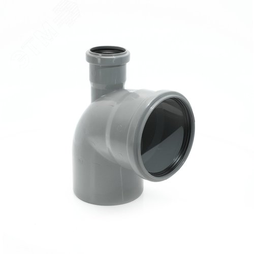 Изображение товара Отвод 110 90 град, с выходом 50 правый (шт)