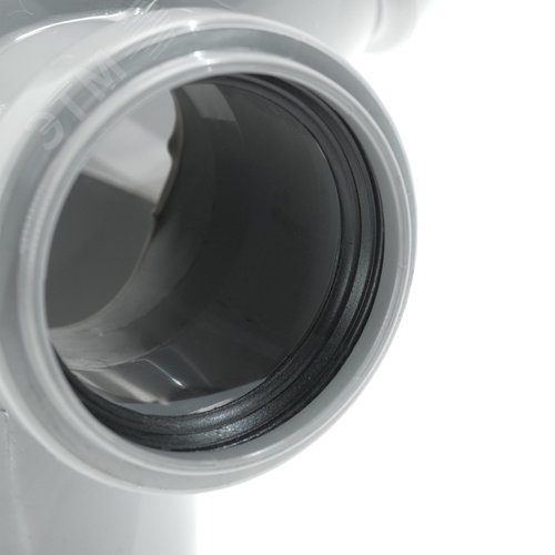 Отвод 110 45 град, с выходом 50 левый - фото 4