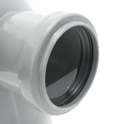 Отвод 110 90 град, с выходом 50 сверху - фото 3