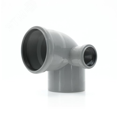 Изображение товара Отвод 110 90 град, с выходом 50 сверху (шт)