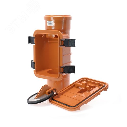 Клапан обратный 110 мм для наружной канализации - фото 7