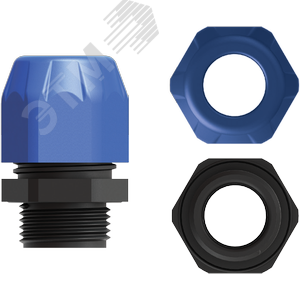 Изображение товара Ввод для небронированного кабеля, пластик Bimed EHIBM-X2S (DS) M20x1.5 (шт)