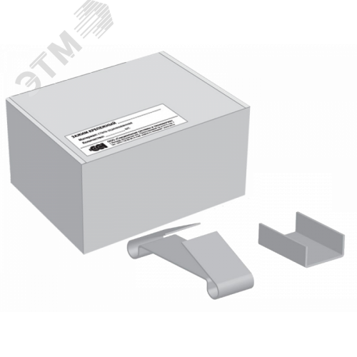 Изображение товара Зажим крепежный БРН.2-50 Ц (упак. 50шт.) (упак)