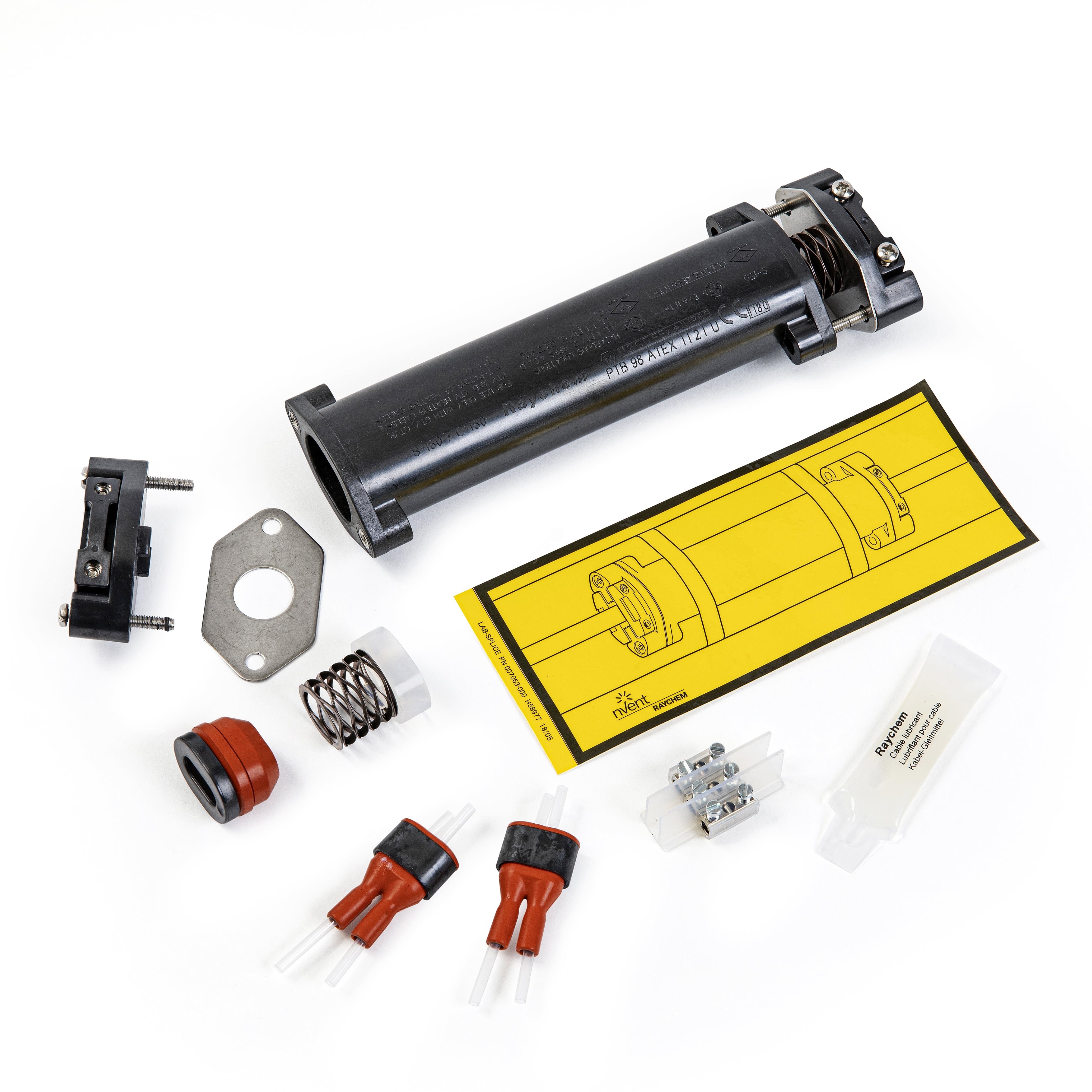 Муфта для греющего кабеля. Кабеля. Комплект kty для саморегулирующегося кабеля. Аксессуары для греющего кабеля. Набор raychem s-150.