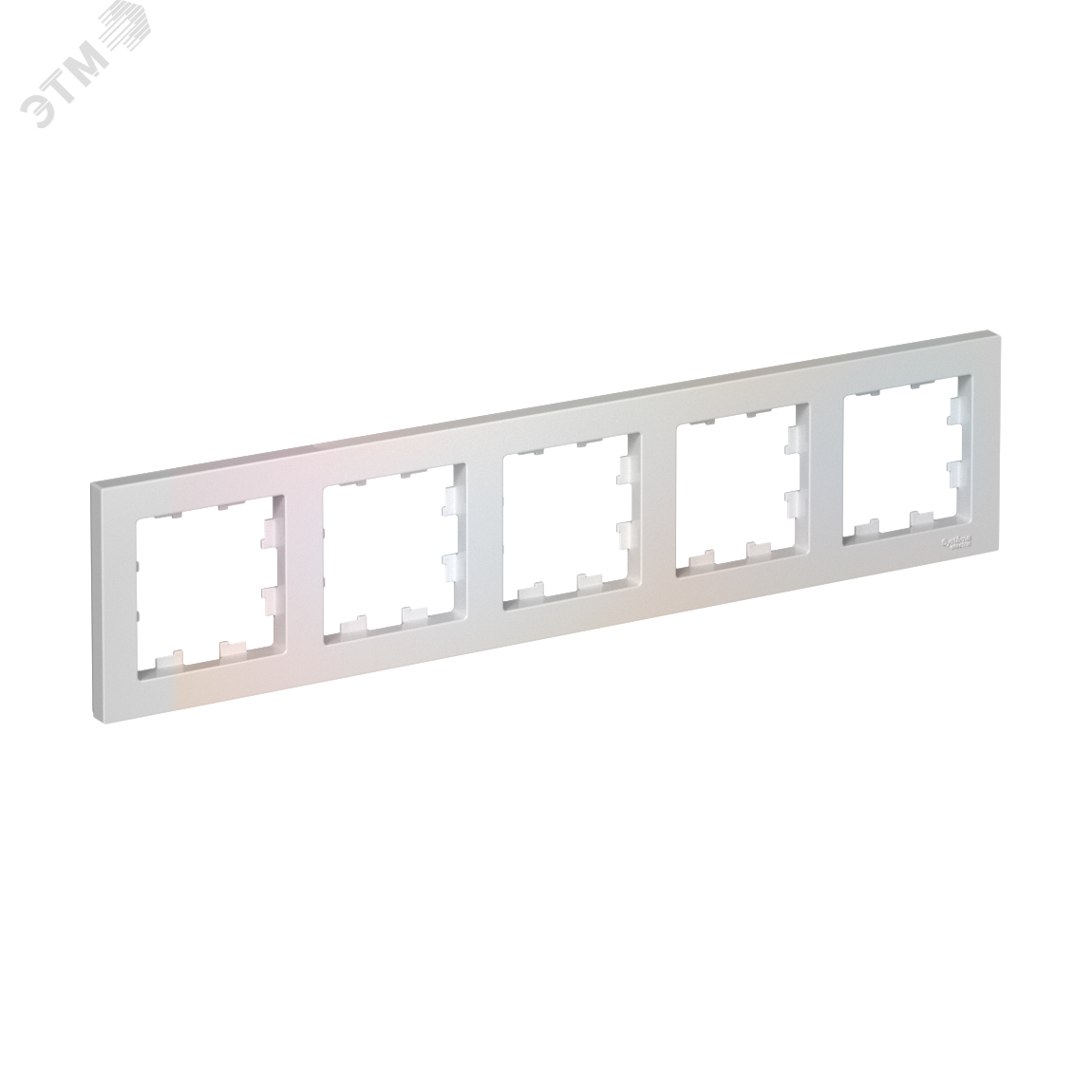 Изображение товара Пятипостовая рамка для электроприборов ATLASDESIGN жемчуг Systeme Electric