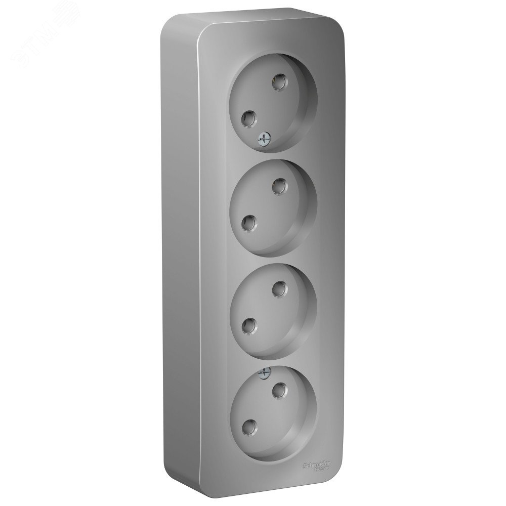 Изображение товара Розетка Blanca открытая 4 поста 16А 250В системe electric