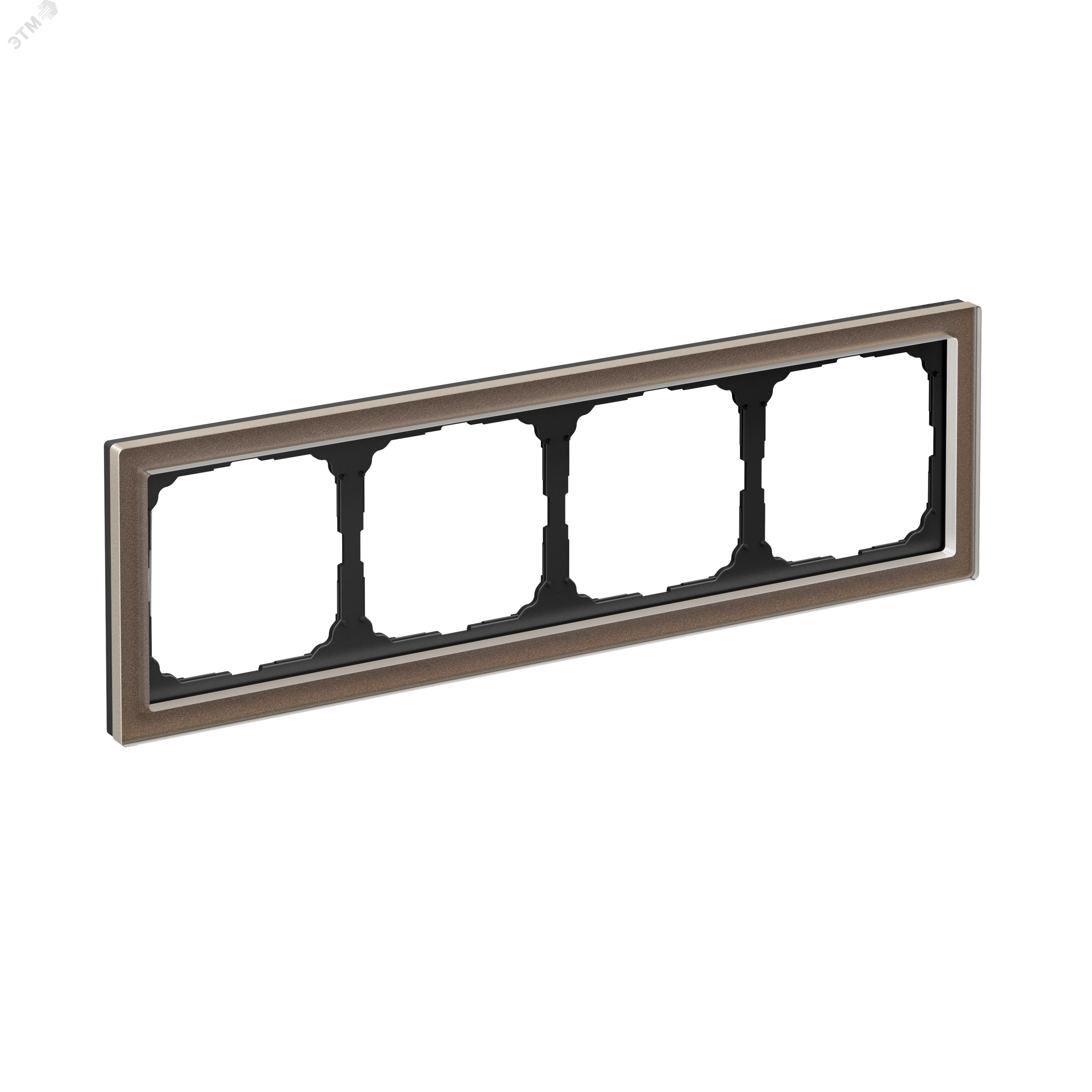 Изображение товара ARTGALLERY PURE 4-постовая рамка из органического стекла мокко