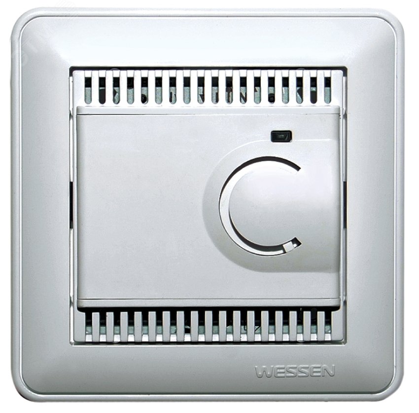 W59 Термостат для теплого пола с датчиком 10А белый TES-151-18 Systeme Electric - превью 3