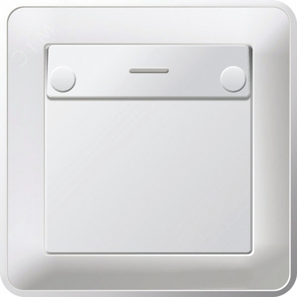 W59 Выключатель карточный одноклавишный скрытый с индикацией белый VS616-051-18 Systeme Electric - превью 4