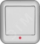 ПРИМА Выключатель одноклавишный наружный белый индивидуальная упаковка A16-046I-BI Systeme Electric - превью 4