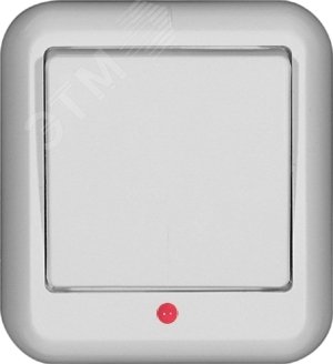 ПРИМА Выключатель одноклавишный наружный белый индивидуальная упаковка A16-046I-BI Systeme Electric - превью 2