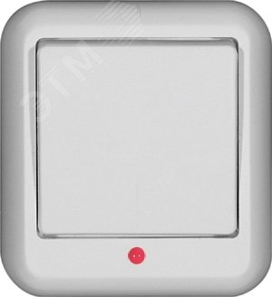 ПРИМА Выключатель одноклавишный наружный белый индивидуальная упаковка A16-046I-BI Systeme Electric - превью 3