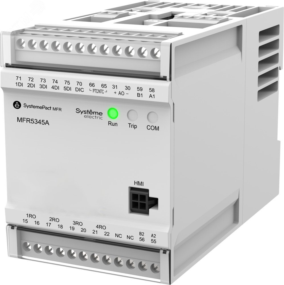 Изображение товара Реле MFR530 2 Modbus-RTU 5-25A с трансформатором тока для электродвигателя