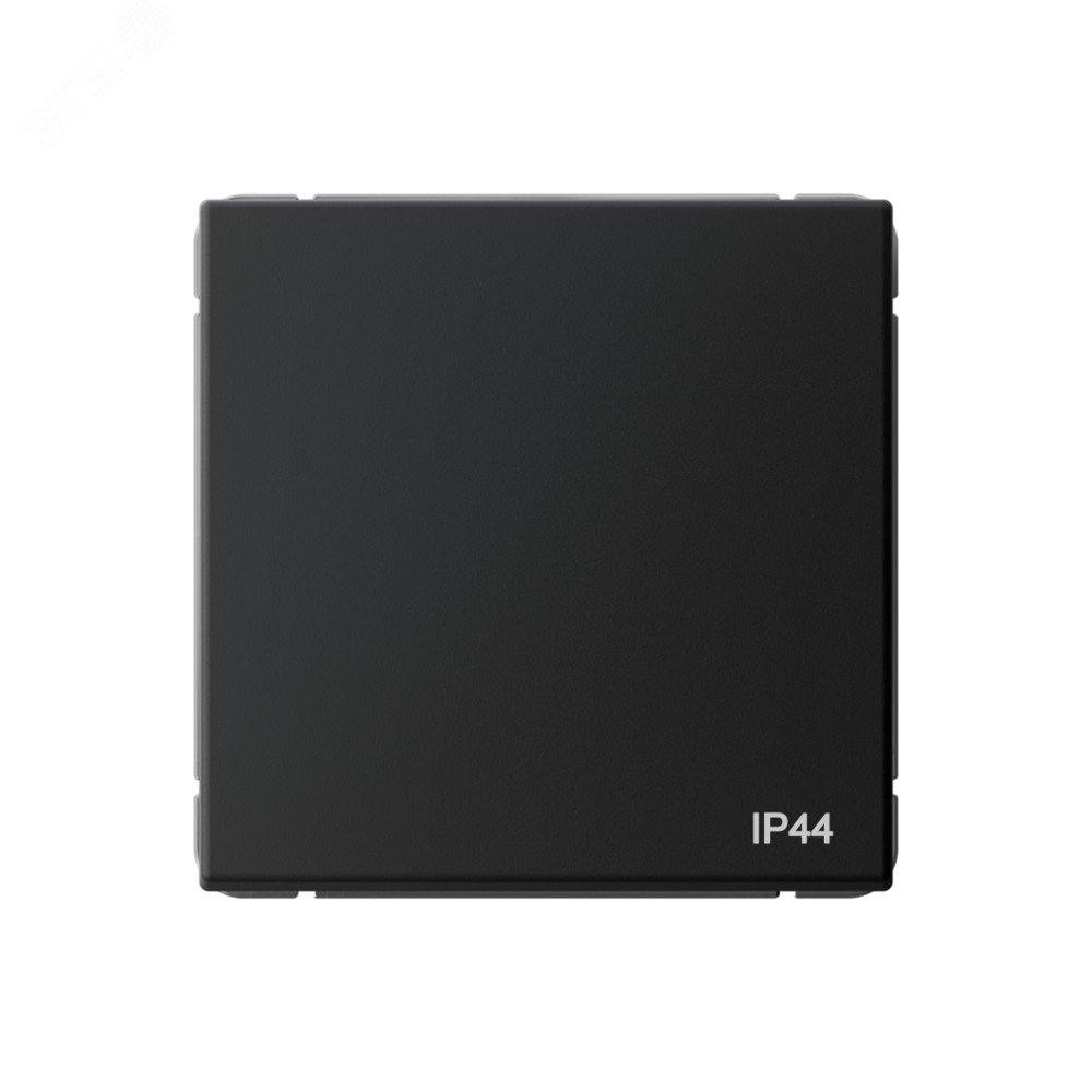 Изображение товара ARTGALLERY 1-клавишный переключатель IP44 карбон, 10А, механический, скрытый монтаж