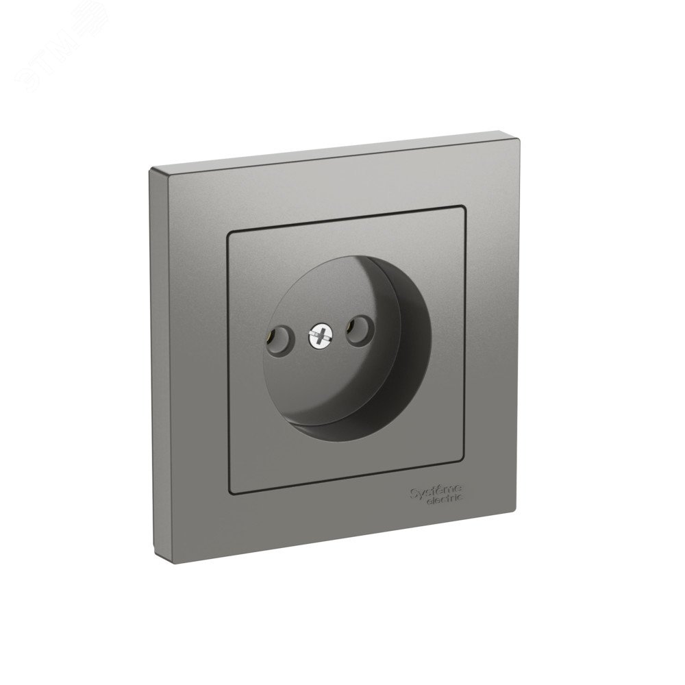 Изображение товара Розетка без заземления системы AtlasDesign 16А в сборе с быстрозажимными клеммами