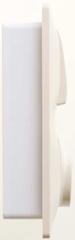 Блок: розетка с заземлением со шторками + выключатель двухклавишный бежевый GSL000274 Systeme Electric - превью 5