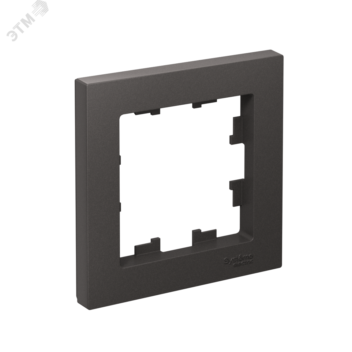 Изображение товара Рамка AtlasDesign 1 пост БАЗАЛЬТ для электроустановочных изделий