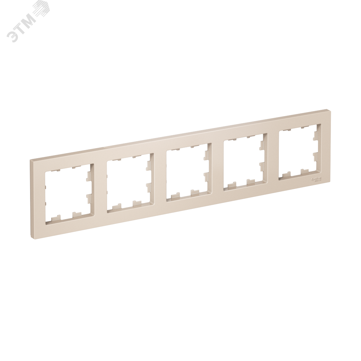 Изображение товара Рамка пятипостовая универсальная ATLASDESIGN бежевый Systeme Electric