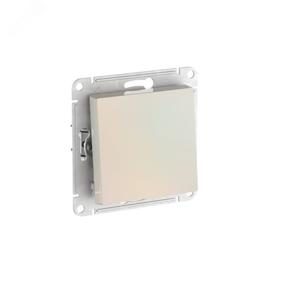 Изображение товара Переключатель ATLASDESIGN с быстрозажимными клеммами, жемчуг, 10А, IP20