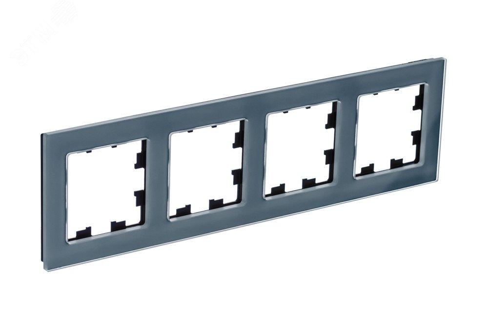 Изображение товара ATLASDESIGN NATURE 4-постовая РАМКА, НАТУРАЛЬНОЕ СТЕКЛО, ГРИФЕЛЬ (шт)