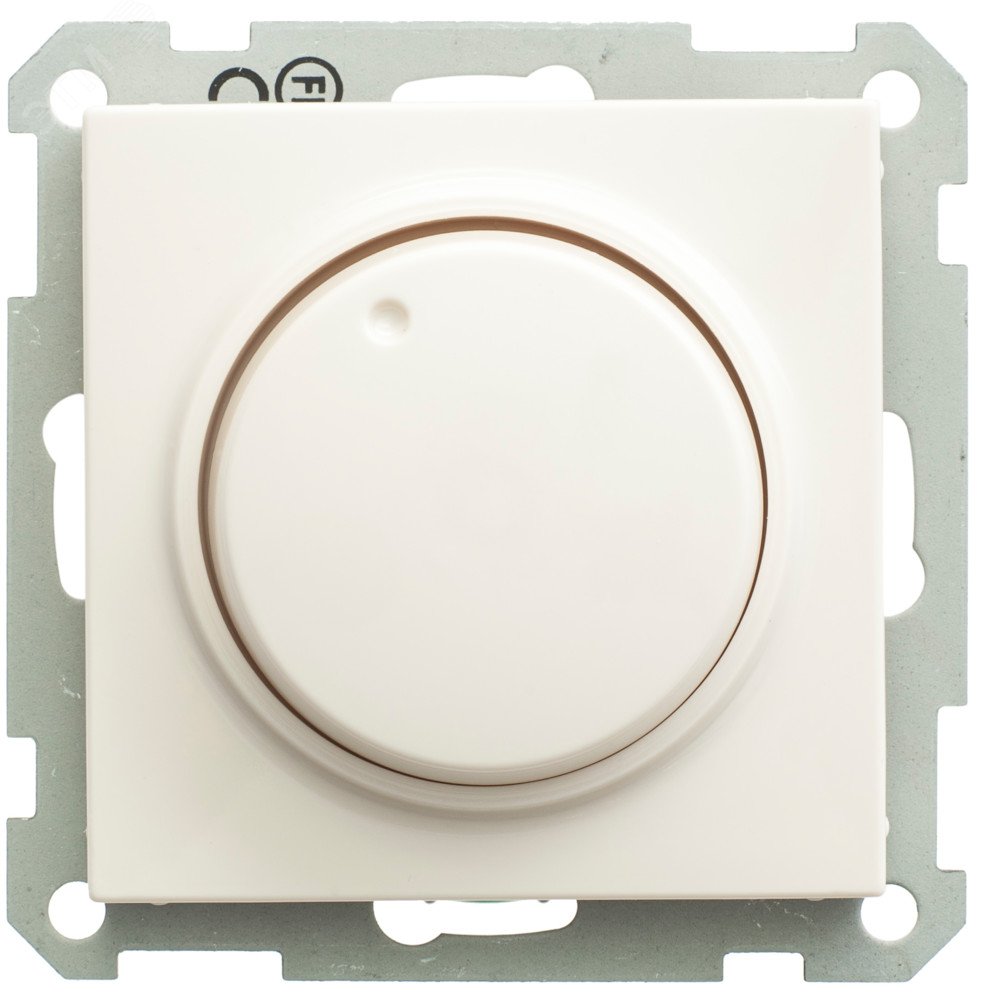 Изображение товара Диммер W59 поворотный 400Вт 230В слоновая кость