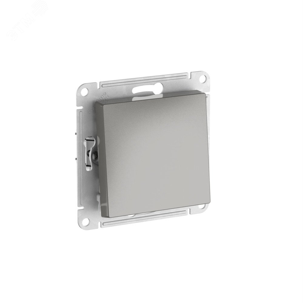 Изображение товара ATLASDESIGN Перекрестный ПЕРЕКЛЮЧАТЕЛЬ, сх.7, 10АХ, быстрозажимные клеммы, СТАЛЬ (шт)