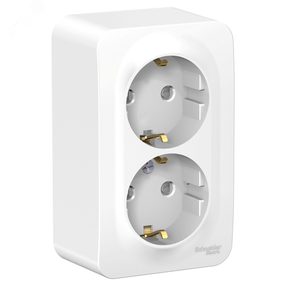 Изображение товара Наружная двухместная розетка Blanca 16А 250В IP20 Schneider Electric