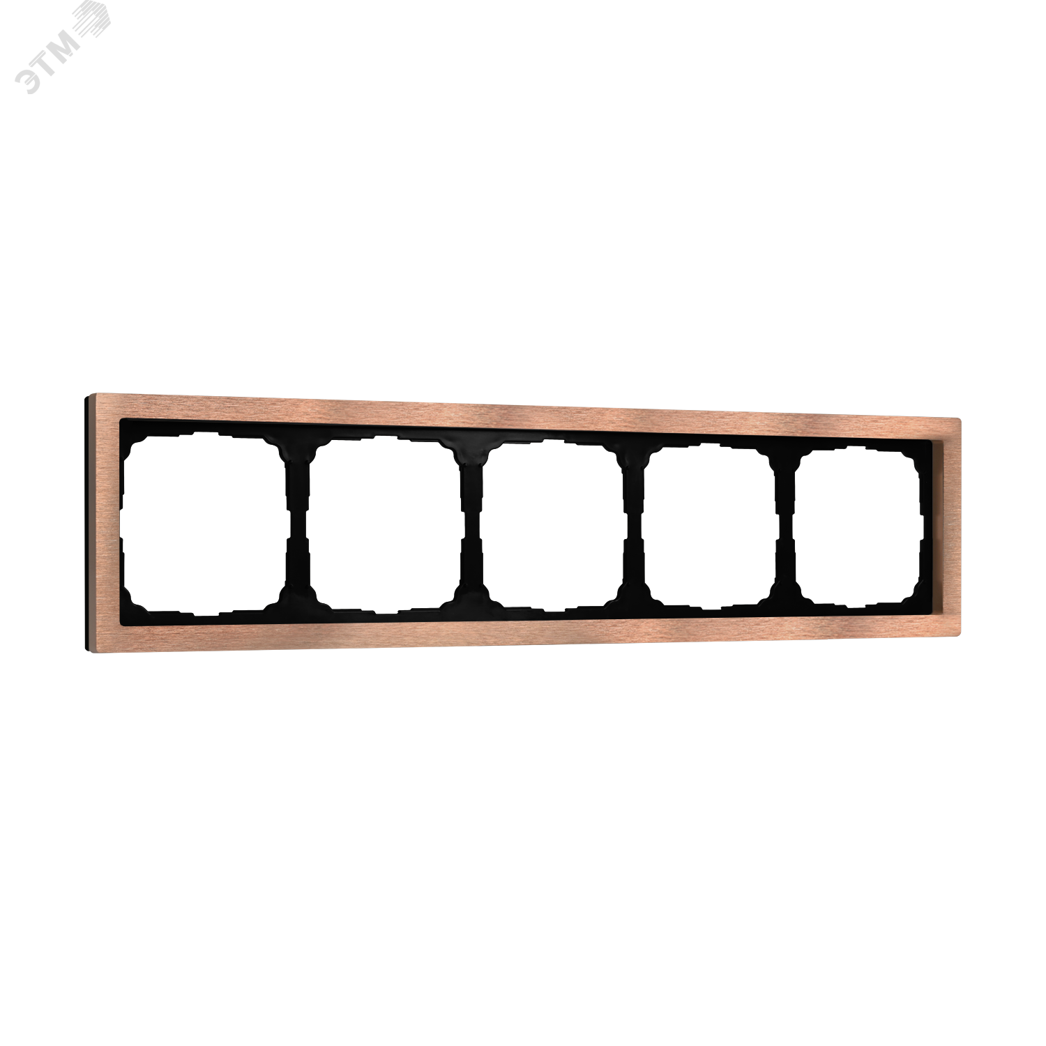 Изображение товара Рамка Systeme Electric ArtGallery Pure из металла 5-постовая медь Изображение товара Рамка Systeme Electric ArtGallery Pure из металла 5-постовая медь