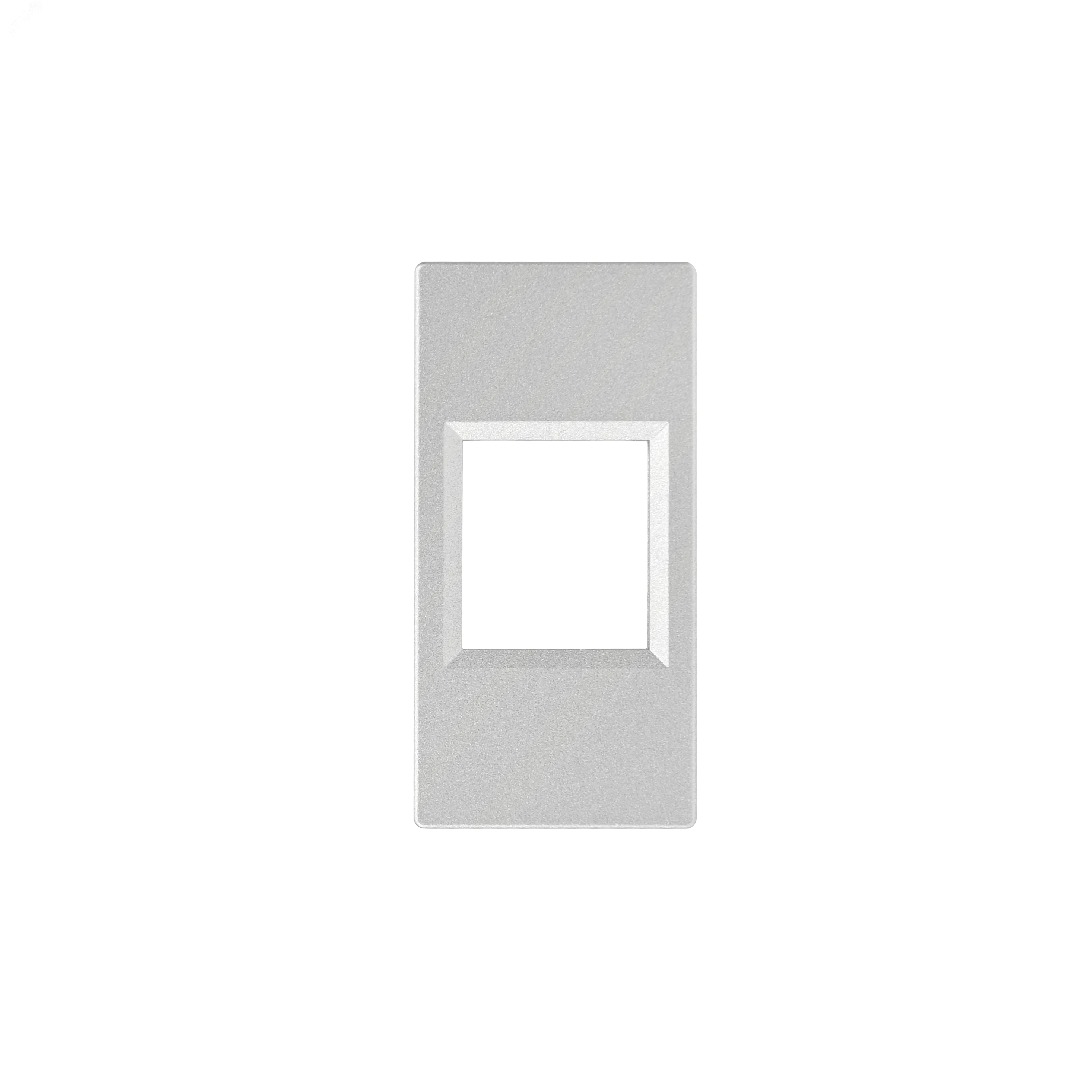 Изображение товара Лицевая плата W45 1модуль для RJ45 систем Electric алюминий