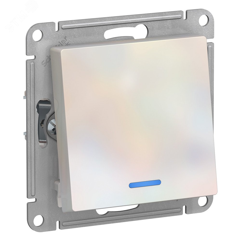 Изображение товара Переключатель одноклавишный ATLASDESIGN с подсветкой 10А Россия