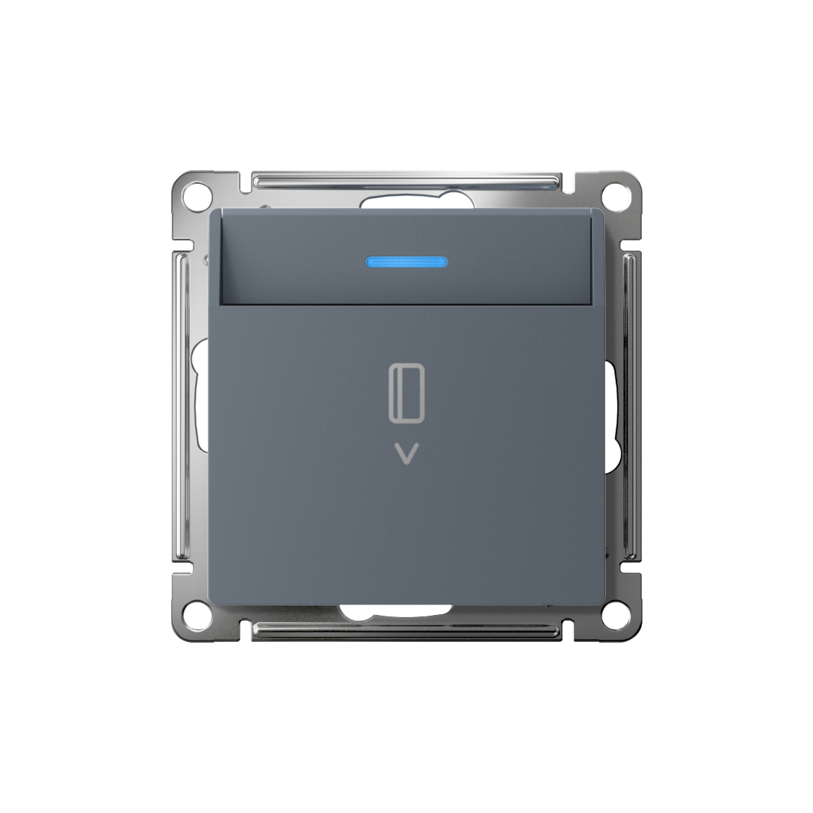 ATLASDESIGN ВЫКЛЮЧАТЕЛЬ карточный с подсветкой, 10А, без задержки отключения, механизм, ГРИФЕЛЬ