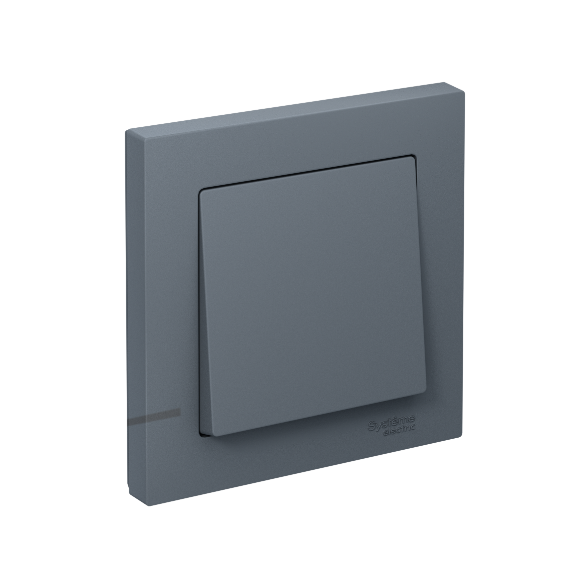 ATLASDESIGN 1-клавишный ВЫКЛЮЧАТЕЛЬ, сх.1, 10АХ, в сборе, быстрозажимные клеммы, ГРИФЕЛЬ