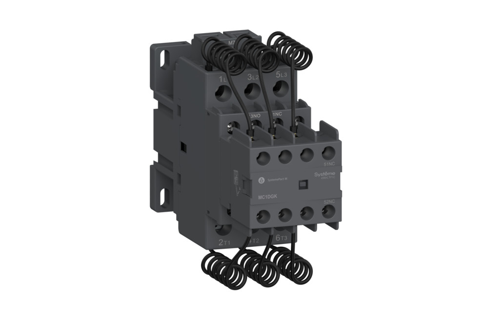 Контактор MC1D для конденсаторных батарей 10 КВАР 1НО/2НЗ 220V 50/60ГЦ