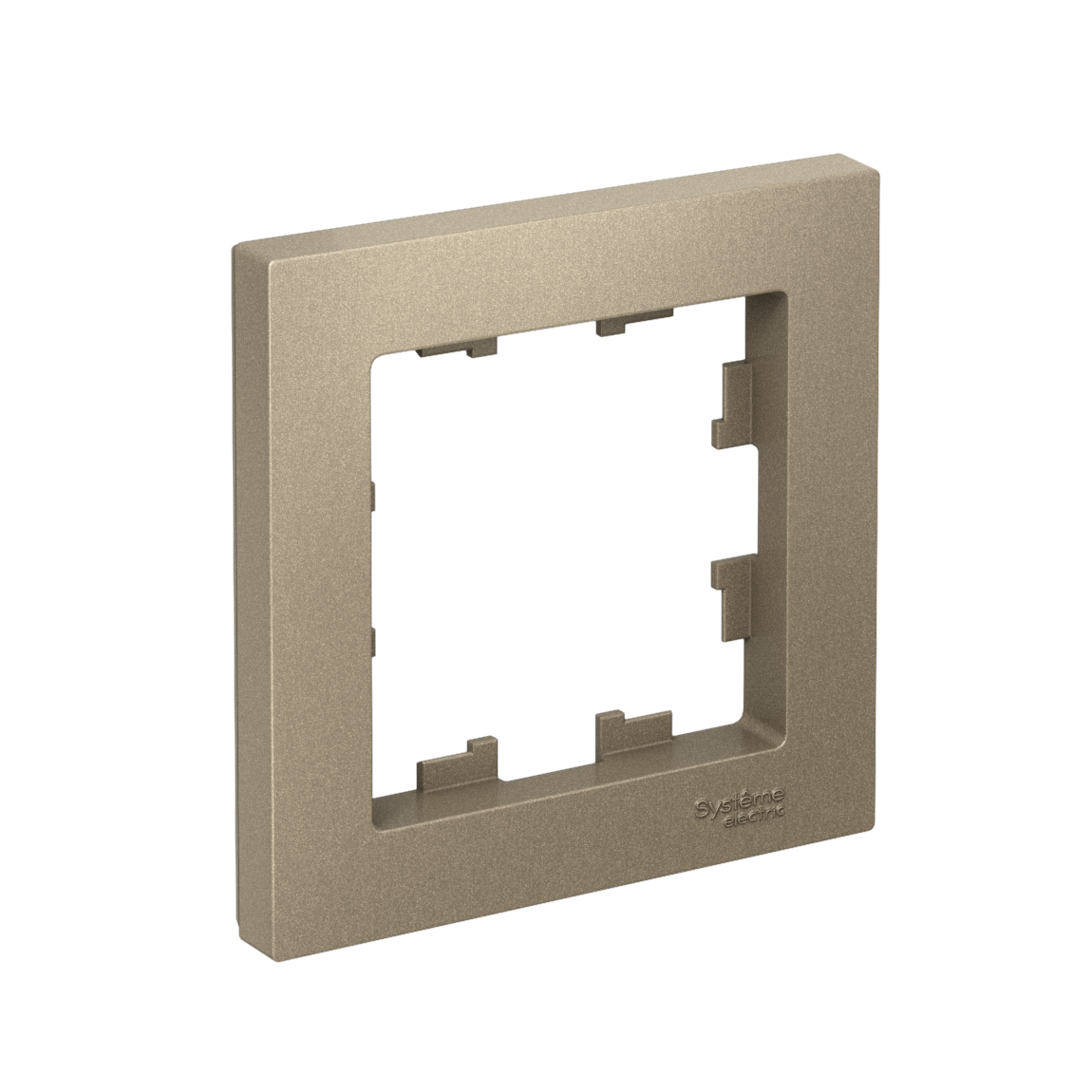 Рамка однопостовая ATLASDESIGN шампань