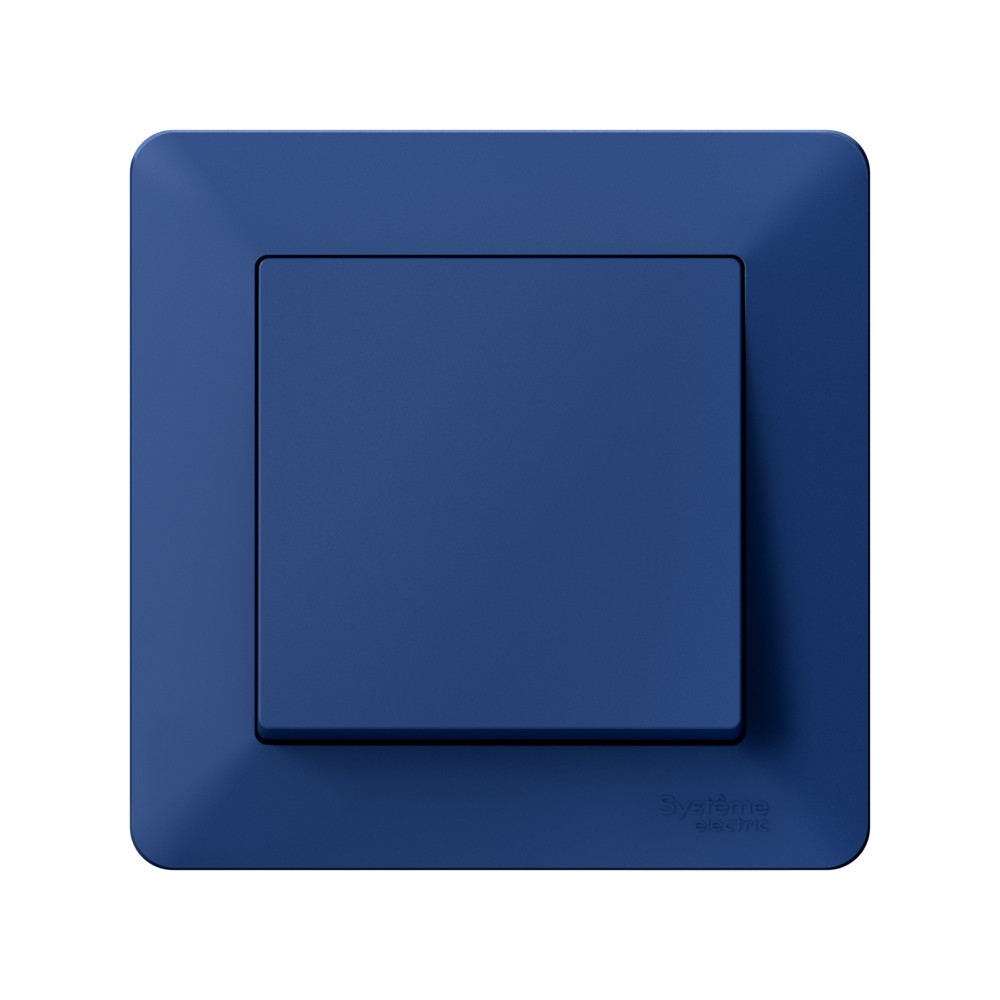 ATLASDESIGN AIR 1-постовая РАМКА, АКВАМАРИН/дымчатый черный