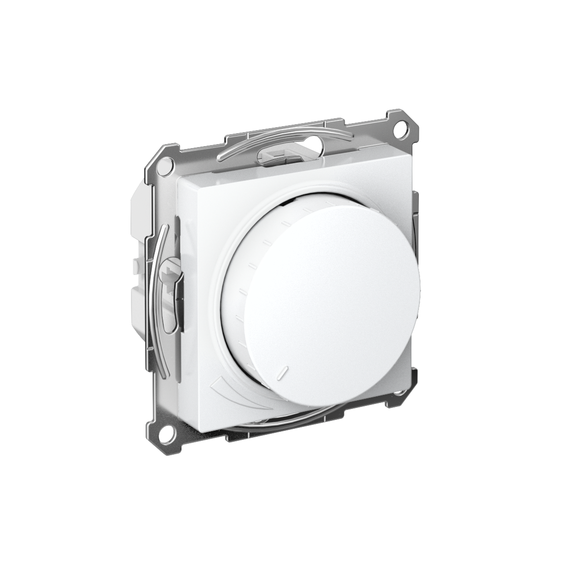 ATLASDESIGN СВЕТОРЕГУЛЯТОР (диммер) повор-нажим, LED, RC, 400Вт, мех., БЕЛЫЙ