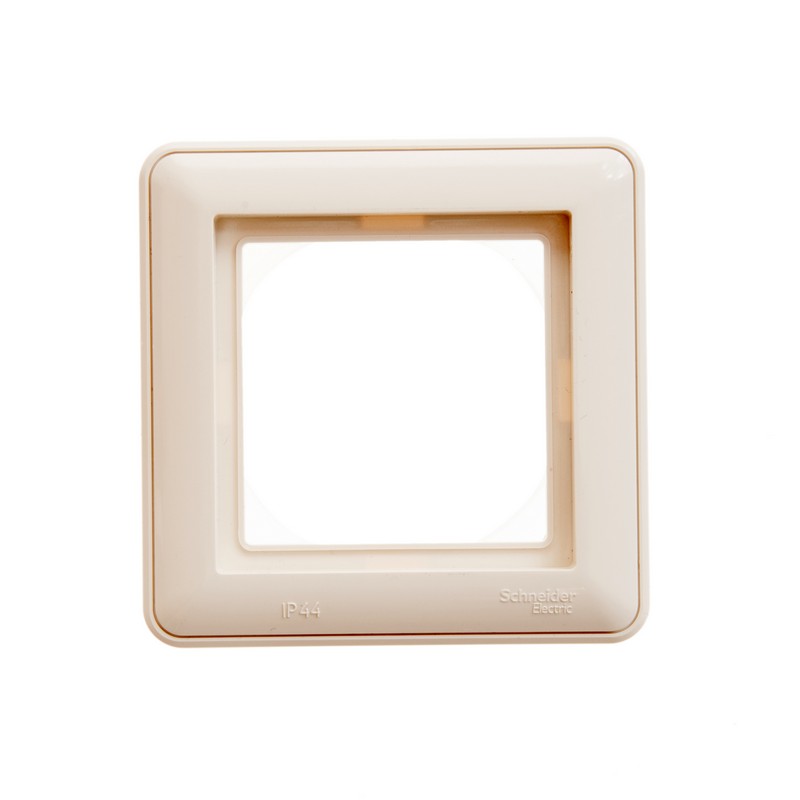 W59 Рамка 1 пост IP44 бежевая