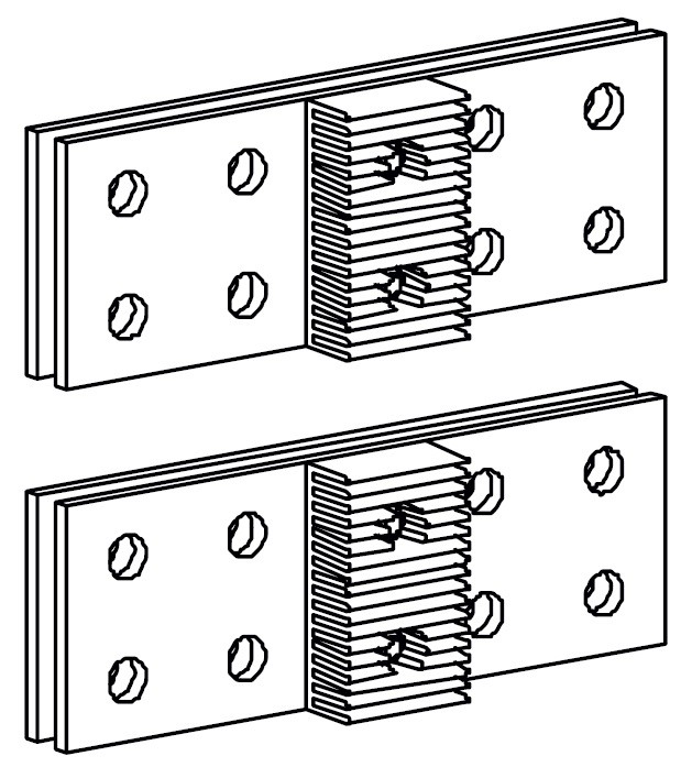 ШИНА ПОДКЛЮЧЕНИЯ DC ДЛЯ SD1250 4P