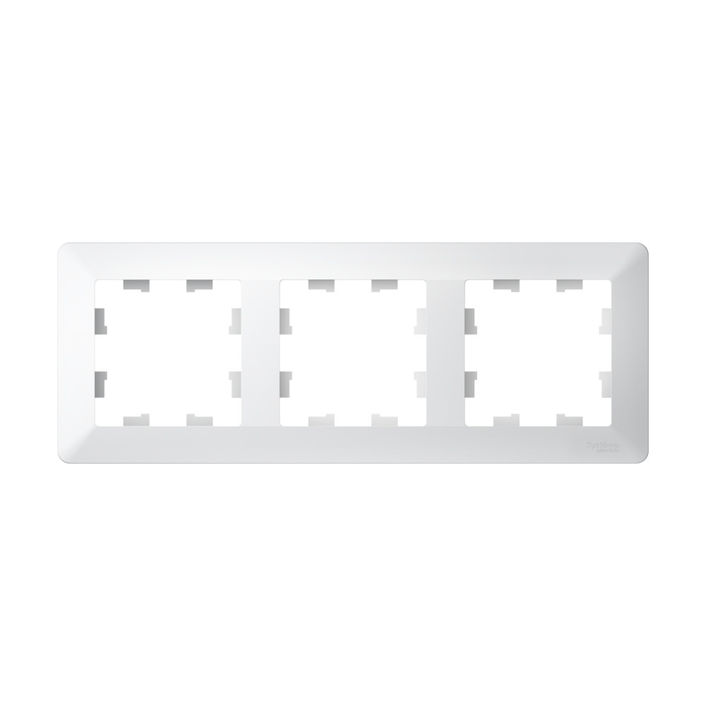 ATLASDESIGN AIR 3-постовая РАМКА, ЛОТОС/дымчатый белый