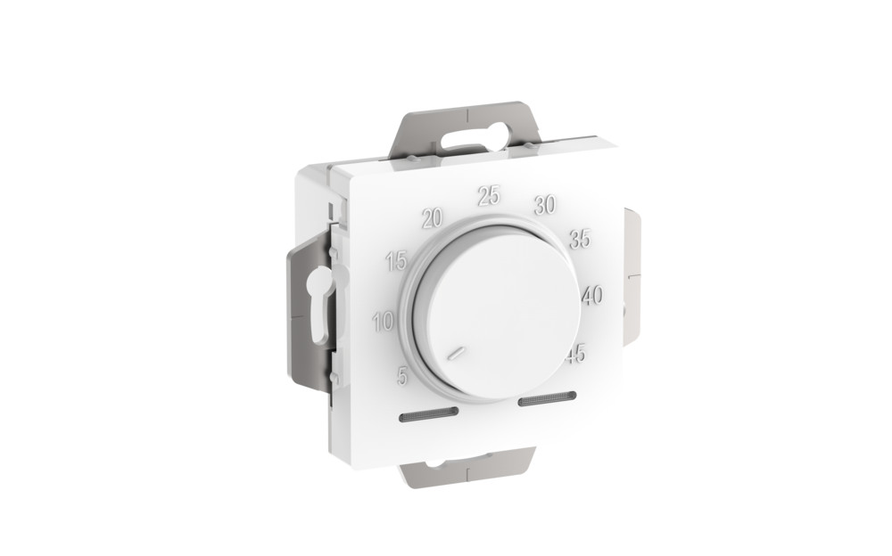 ATLASDESIGN ТЕРМОСТАТ электрон. теплого пола с датчиком, 10A, механизм, ЛОТОС