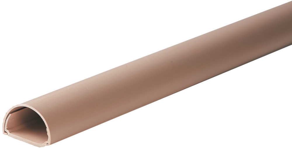 Кабель-канал MultiSet 20x12х2000 мм арочной формы ПВХ Кремовый