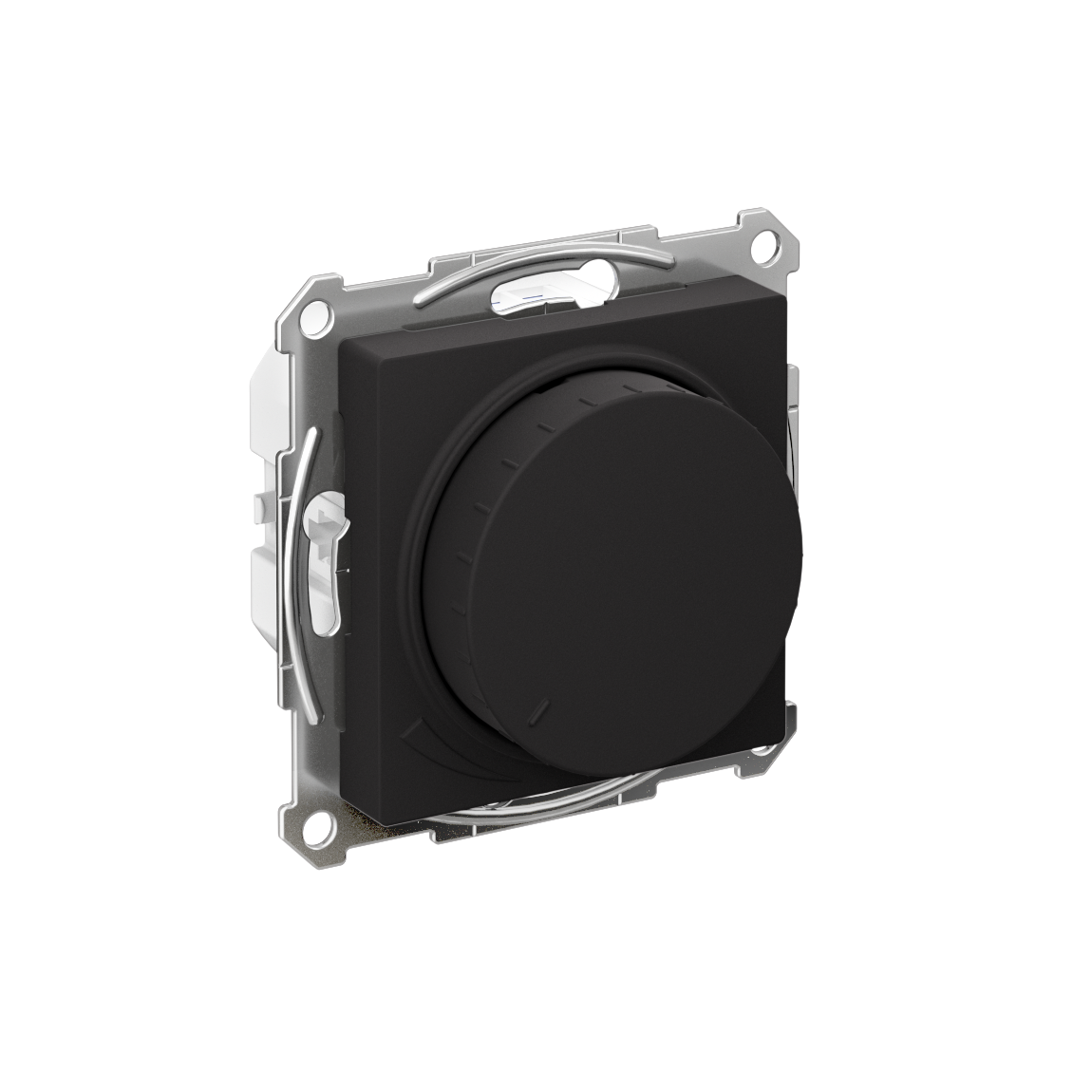 ATLASDESIGN СВЕТОРЕГУЛЯТОР (диммер) повор-нажим, LED, RC, 400Вт, мех., КАРБОН