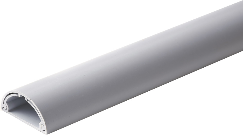 Кабель-канал MultiSet 30x13х2000 мм арочной формы ПВХ  Серый