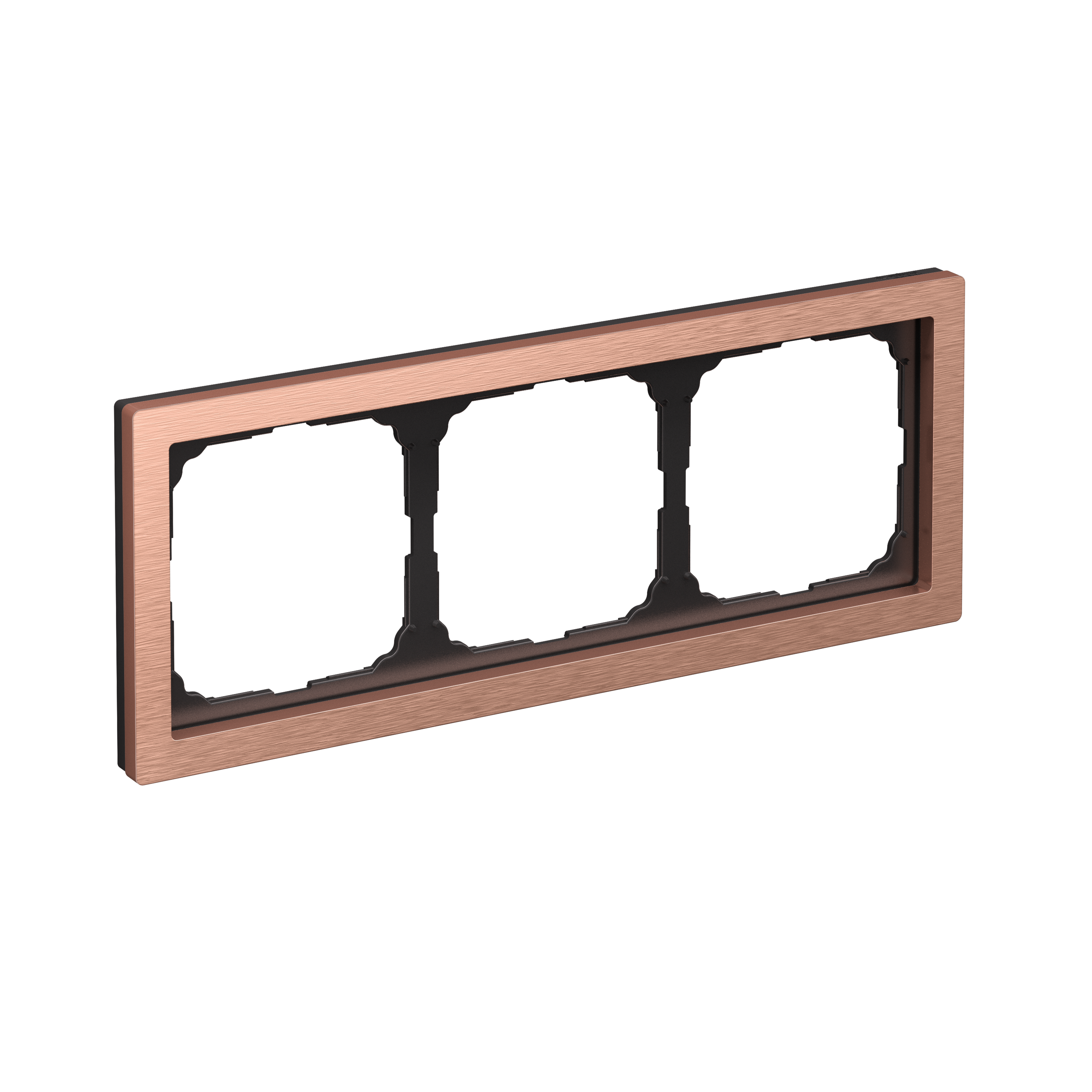 ARTGALLERY PURE 3-постовая РАМКА, МЕТАЛЛ МЕДЬ