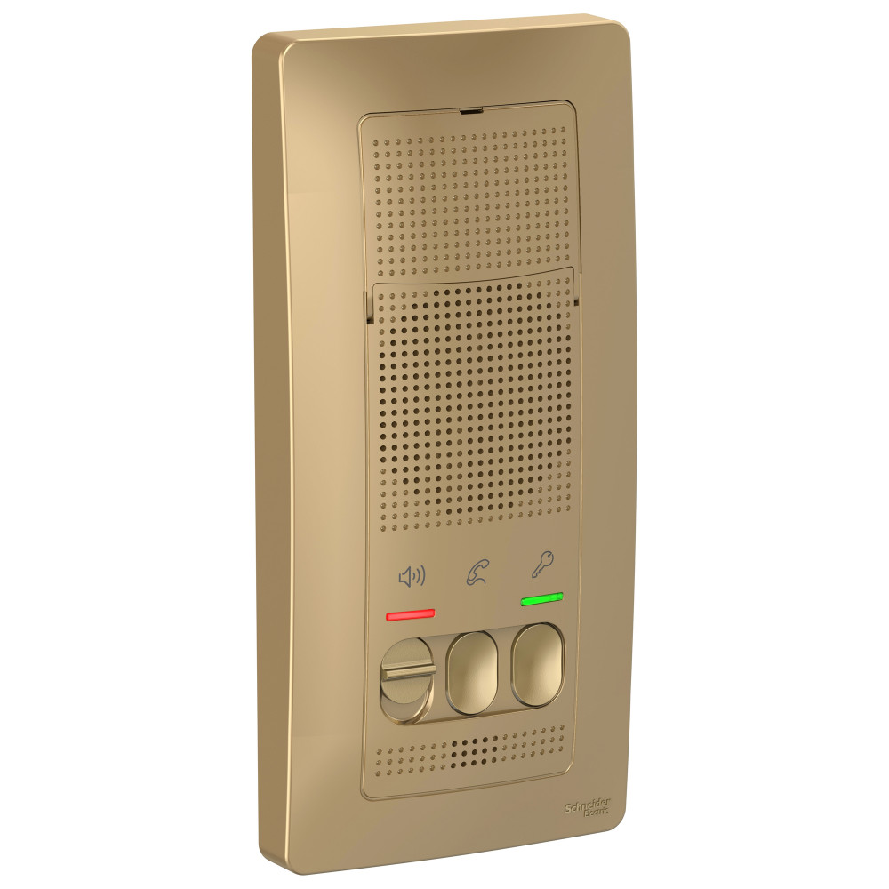 BLANCA переговорное устройство ( домофон), 4,5в,  титан BLNDA000014 Systeme Electric - превью 3