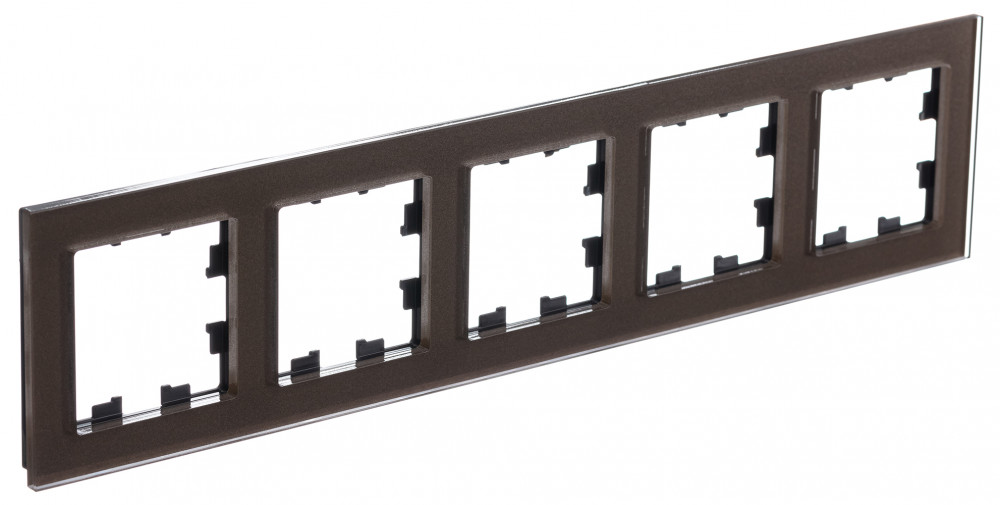 ATLASDESIGN NATURE рамка пятипостовая, ОРГАНИЧЕСКОЕ СТЕКЛО МОККО