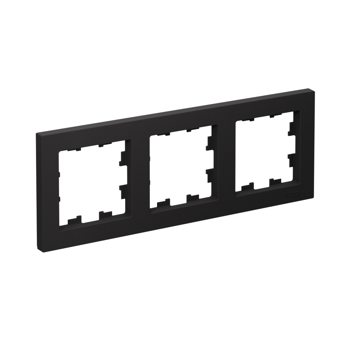 Рамка трехпостовая ATLASDESIGN универсальная карбон