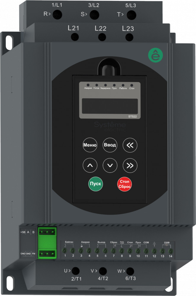Устройство плавного пуска STS22 22 кВт 400В без встр. байпас